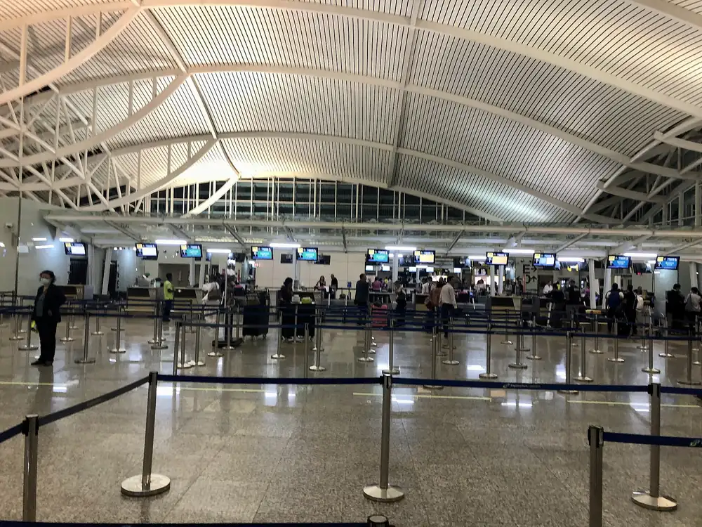 Immigration arrival hall at Bali’s Ngurah Rai airport
