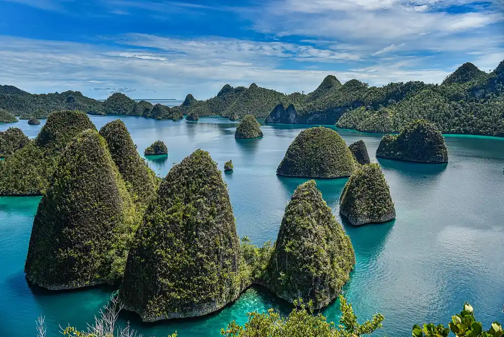 Karst islands of Wayag in Raja Ampat